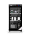 Digitek ( AD-55S) 55 Liters Capacity Digital Display Dry Cabinet with Humidity Controller (Black)