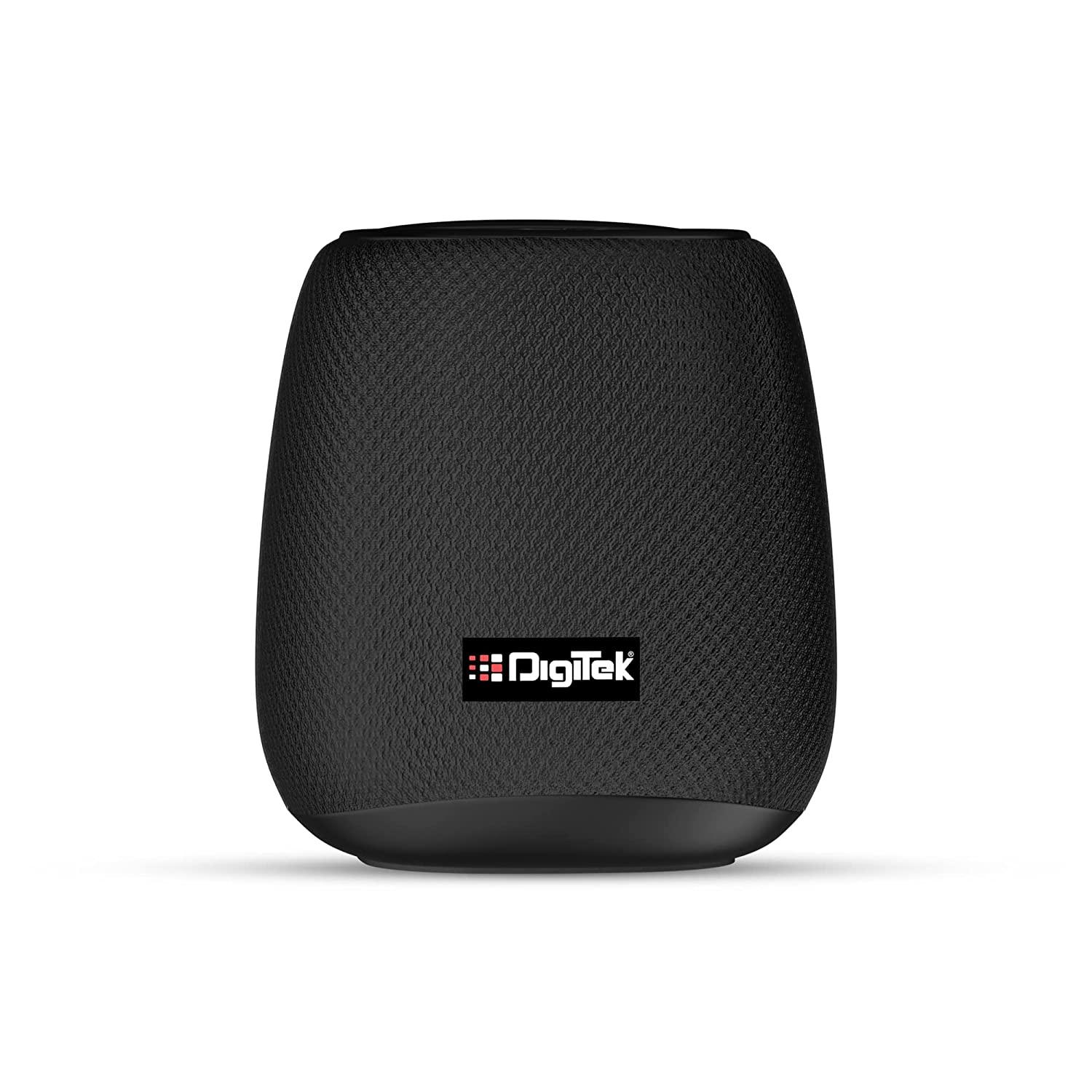 Digitek (DBS-210) Super BASS Portable Bluetooth 5.0 Wireless Speaker with HD Sound 8W Output TWS in Built Mic Up to 7 Hours Playtime (Multi Colour) DBS-210 - Digitek