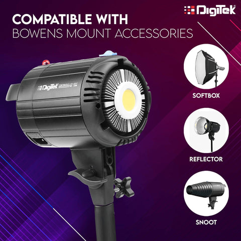 Digitek (DCL-150W) Continuous LED Photo/Video Light DCL-150W | Suitable for All Kinds of Small Production Photography / Power Saving & Environment Protection - Digitek
