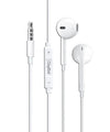 Digitek (DE 044) in-Ear Wired Stereo Earphone DE 044, Built-in Microphone, Tangle Resistant Cable(White)