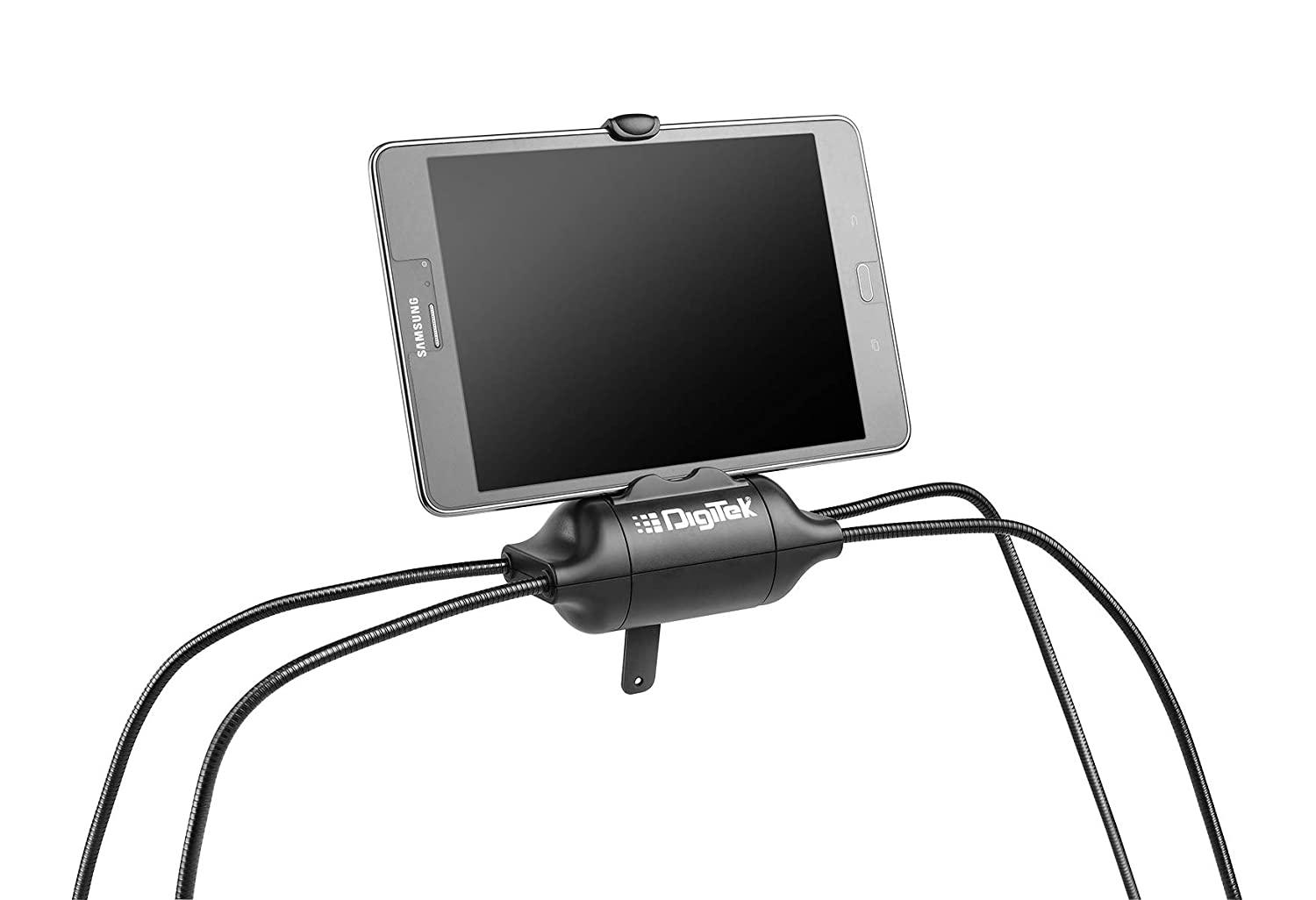 Digitek (DPTM-001) Hand Free Floor Stand Adjustable Bracket Bed Mount Holder for Phone and Tablet - Digitek