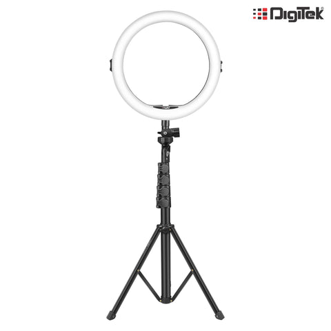 Digitek (DRL 12C) Professional (12 inch) LED Ring Light with Tripod Stand for Mobile Phones & Camera - Digitek