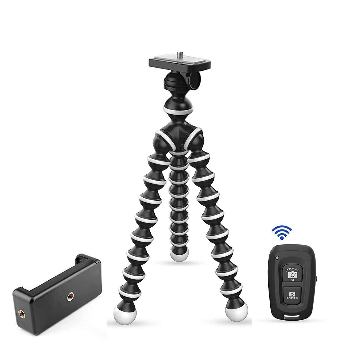 Digitek Small Tripod Stand For Mobile Digitek Gorilla Grip Phone