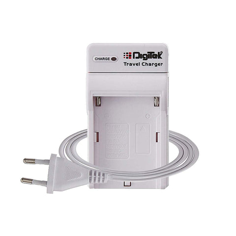 Digitek DU006 Travel Charger for ENEL9 Camera Rechargeable Battery (White) Charger ENEL9DU006 - Digitek
