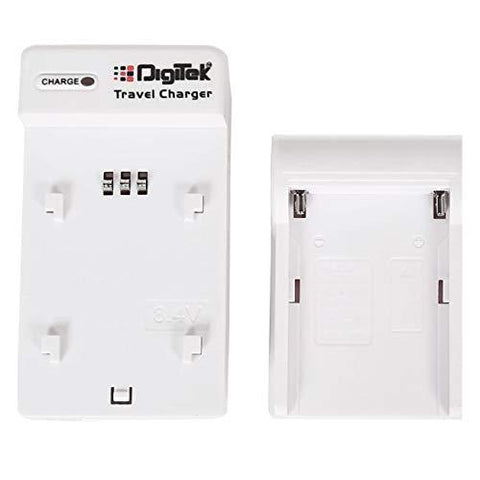 Digitek DUC 006 Travel Charger for Canon ENEL 14 Camera Rechargeable Battery (White) DUC-006 CH ENEL 14 - Digitek