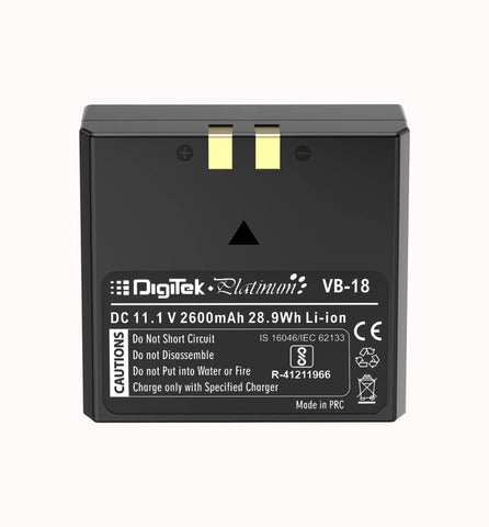 Digitek (PlatinumVB-18) Battery for Godox Flash - Digitek