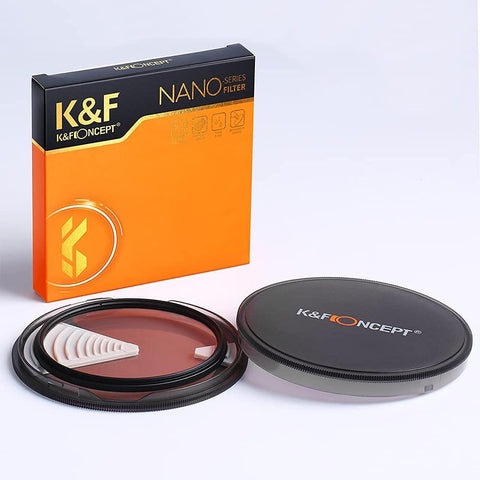K&F Nano-X-MC UV Protection Filter Slim Frame with Multi-Resistant Coating for Camera Lens - Digitek