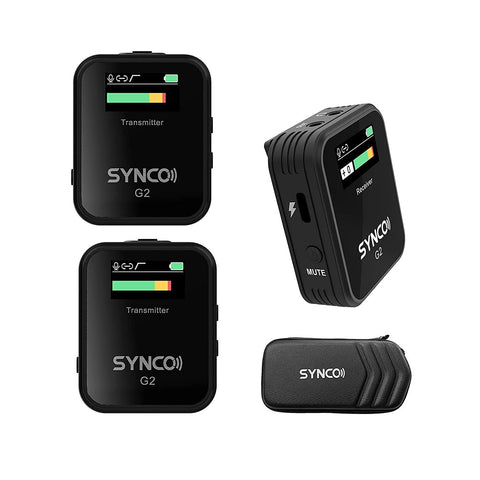 SYNCO (G2 A2) 2.4 GHz Wireless Microphone System - Digitek