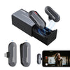 Synco (P1L) 2.4GHz Lapel Mic with Charging Case for iPhone Lightning iPad Smartphone YouTube TIK Tok Live Streaming Vlog, Wireless-Lavalier-Microphone-Lapel-iPhone, Wireless Microphone for iPhone